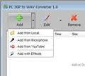 PC 3GP to WAV Converter,PC 3GP to WAV Converter下载,PC 3GP to WAV Converter官方下载