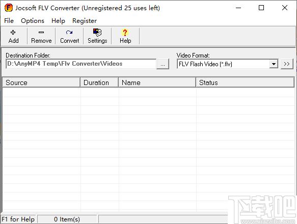 Jocsoft FLV Converter下载,视频转换,格式转换