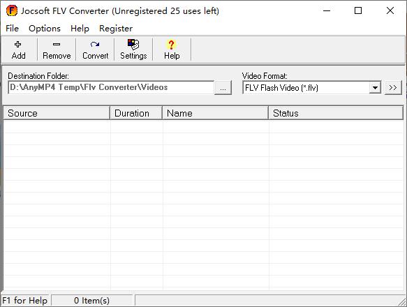 Jocsoft FLV Converter下载,视频转换,格式转换