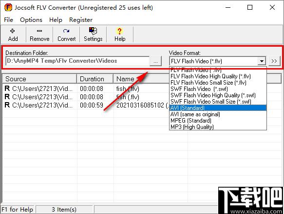 Jocsoft FLV Converter下载,视频转换,格式转换