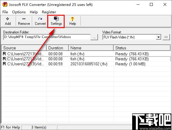 Jocsoft FLV Converter下载,视频转换,格式转换